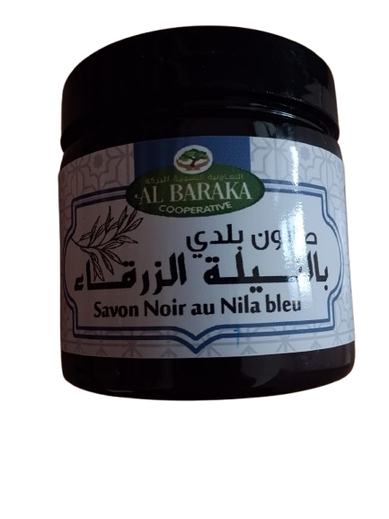 Savon noir au Nila bleu    صابون بلدي بالنيلة الزرقاء